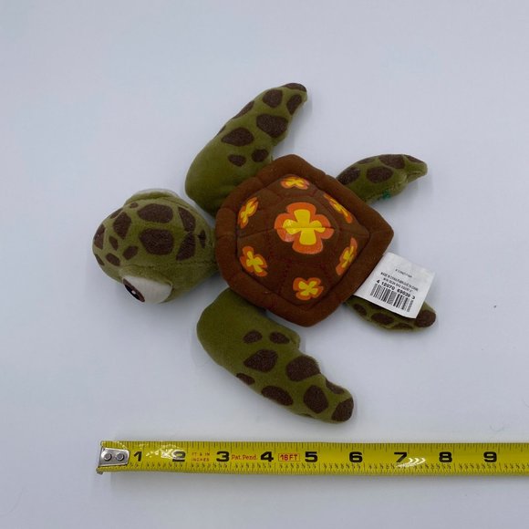 Disney Store Finding Nemo SQUIRT Sea Turtle Plush 6" Mini Bean Bag Stuffed Toy - Picture 6 of 6